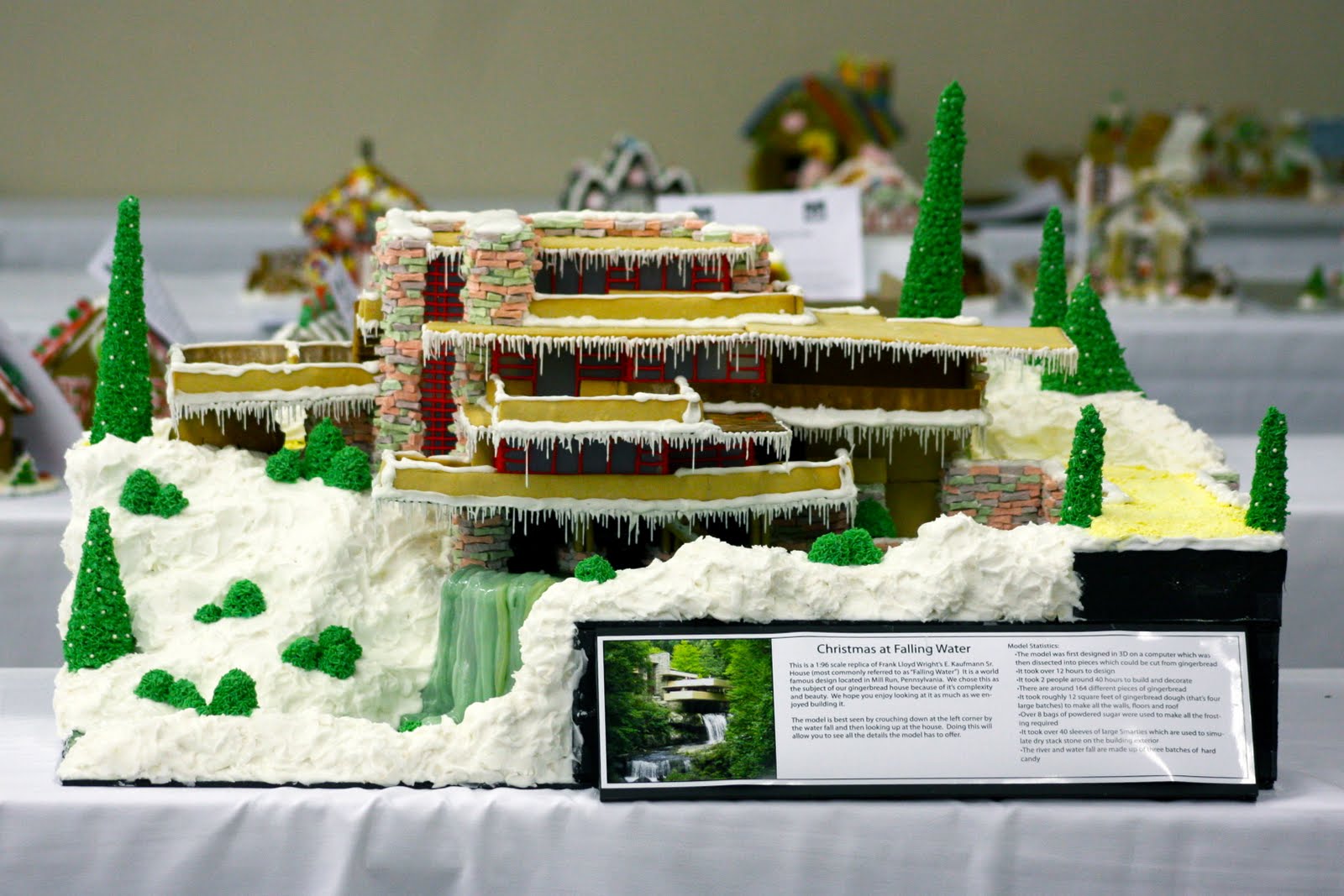 Fantastical Falling Water Gingerbread House The English Room