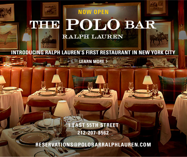 The Polo Bar in New York - The English Room